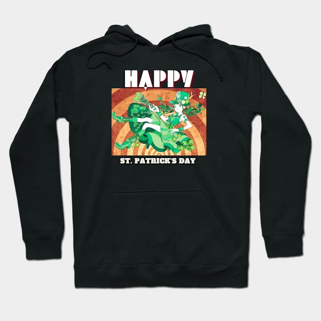 Happy St. Patrick's Day 2 Hoodie by Robbot17